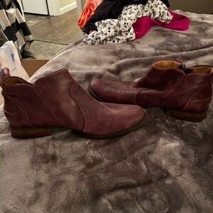 Stylish Purple Ankle Boots